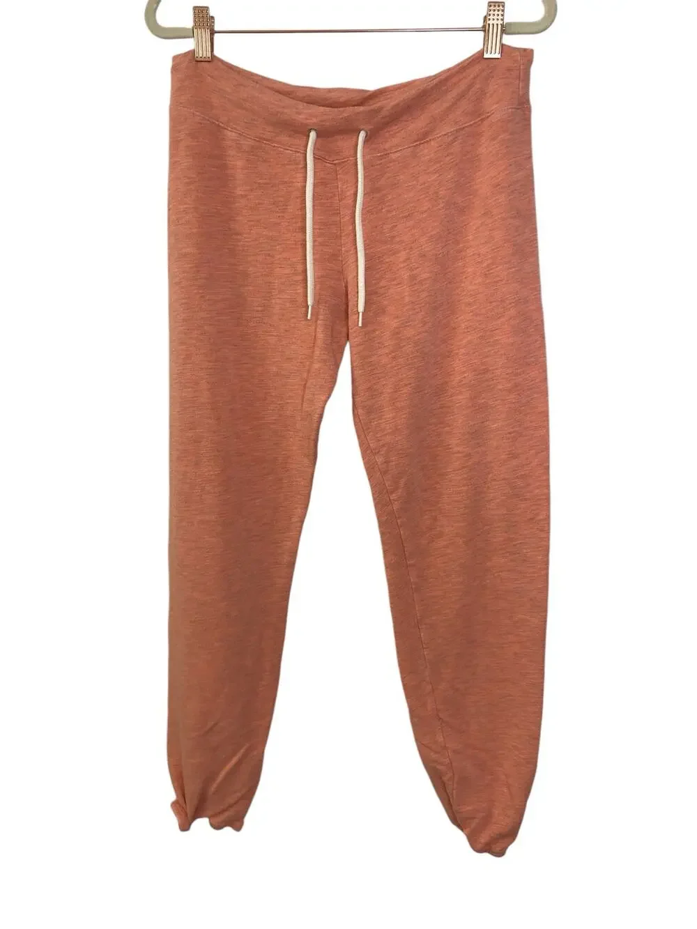 Monrow Supersoft Vintage Sweatpants Drawstring French Terry Cotton Blend M
